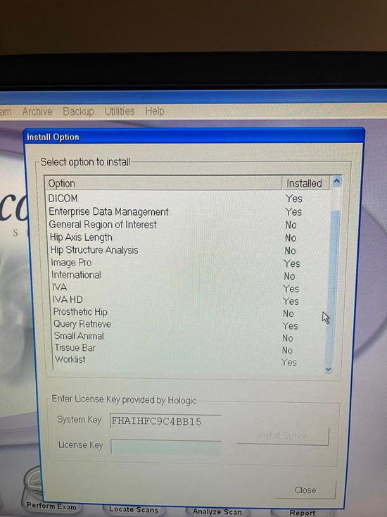 HOLOGIC Discovery QDR  series 2012 DEXA Bone Densitometer