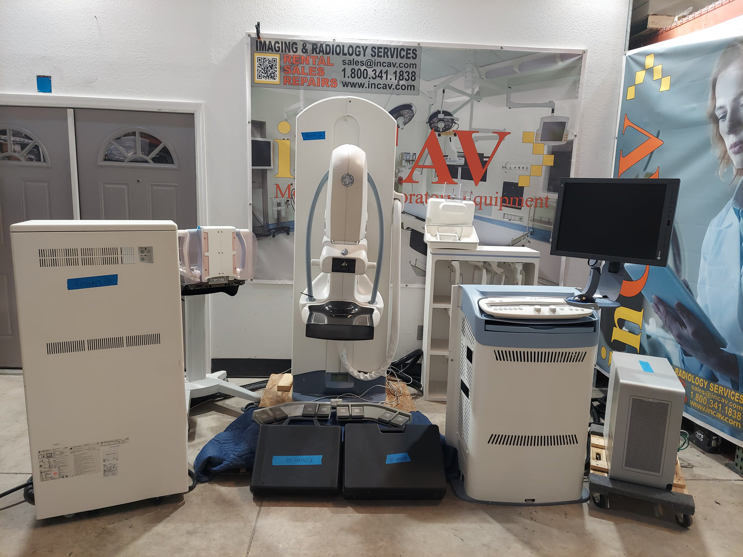 2016 GE SENOGRAPHE SENOCLAIRE 3D Mammo with Tomosynthesis - Updated workstation