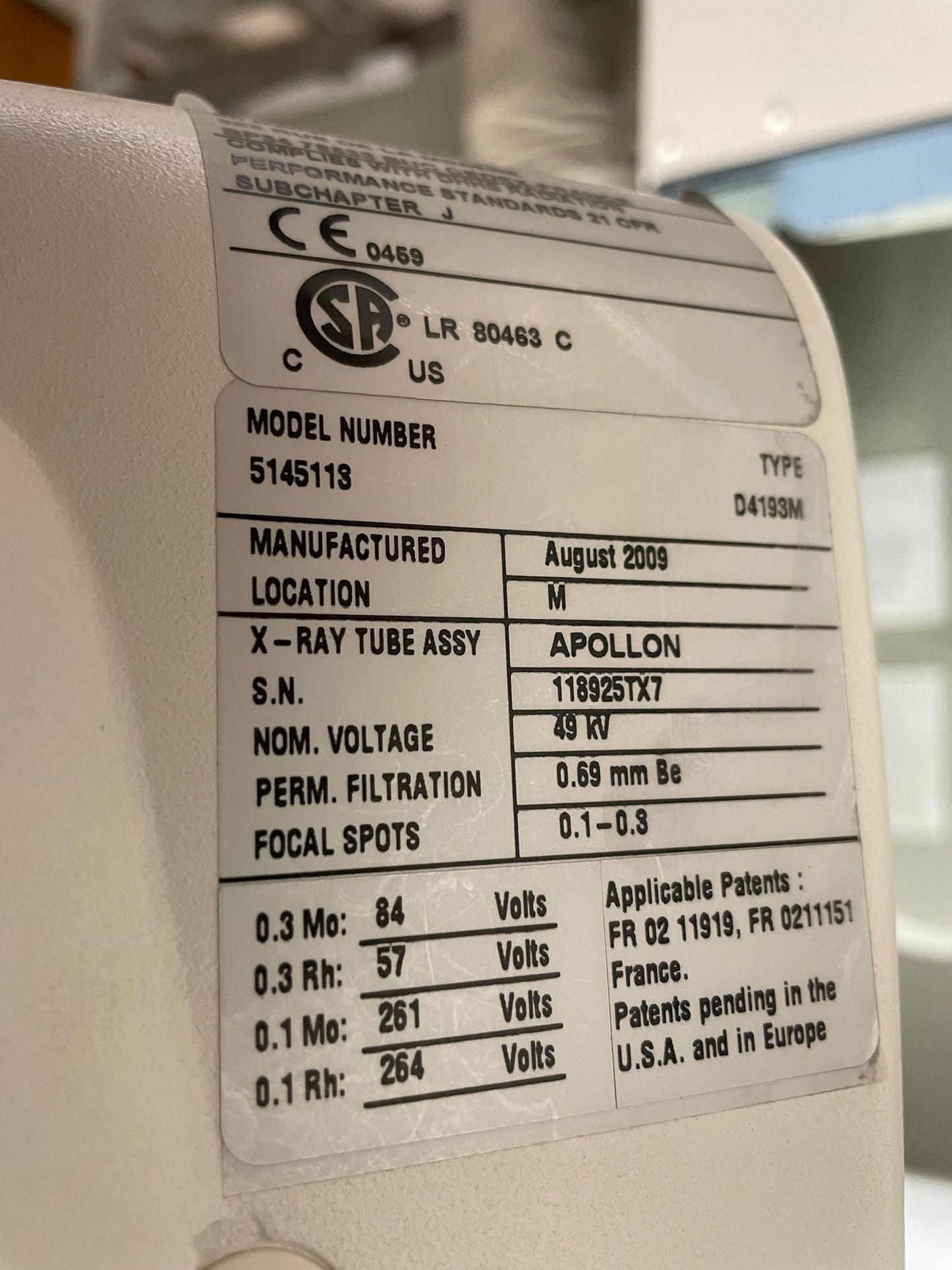 Senographe Essential Mammography - 2009