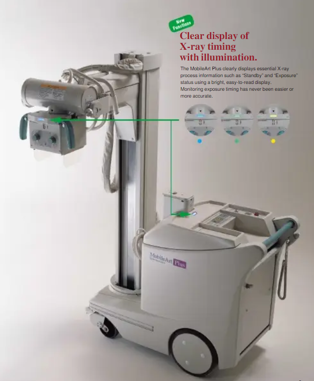 Shimadzu MobileArt Plus PORTABLE X-RAY