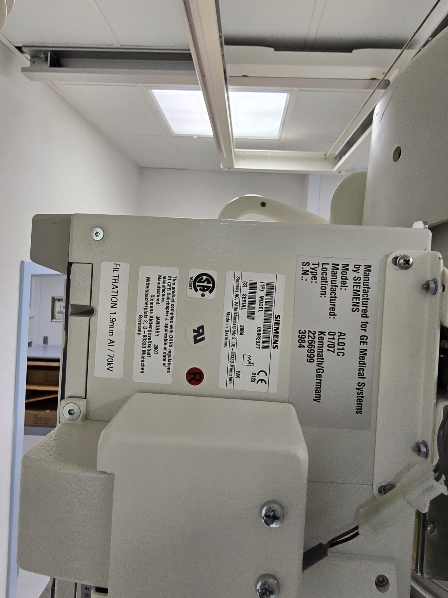 GE Precision 500D, Fully digital Fluoroscooy & Radiography  room