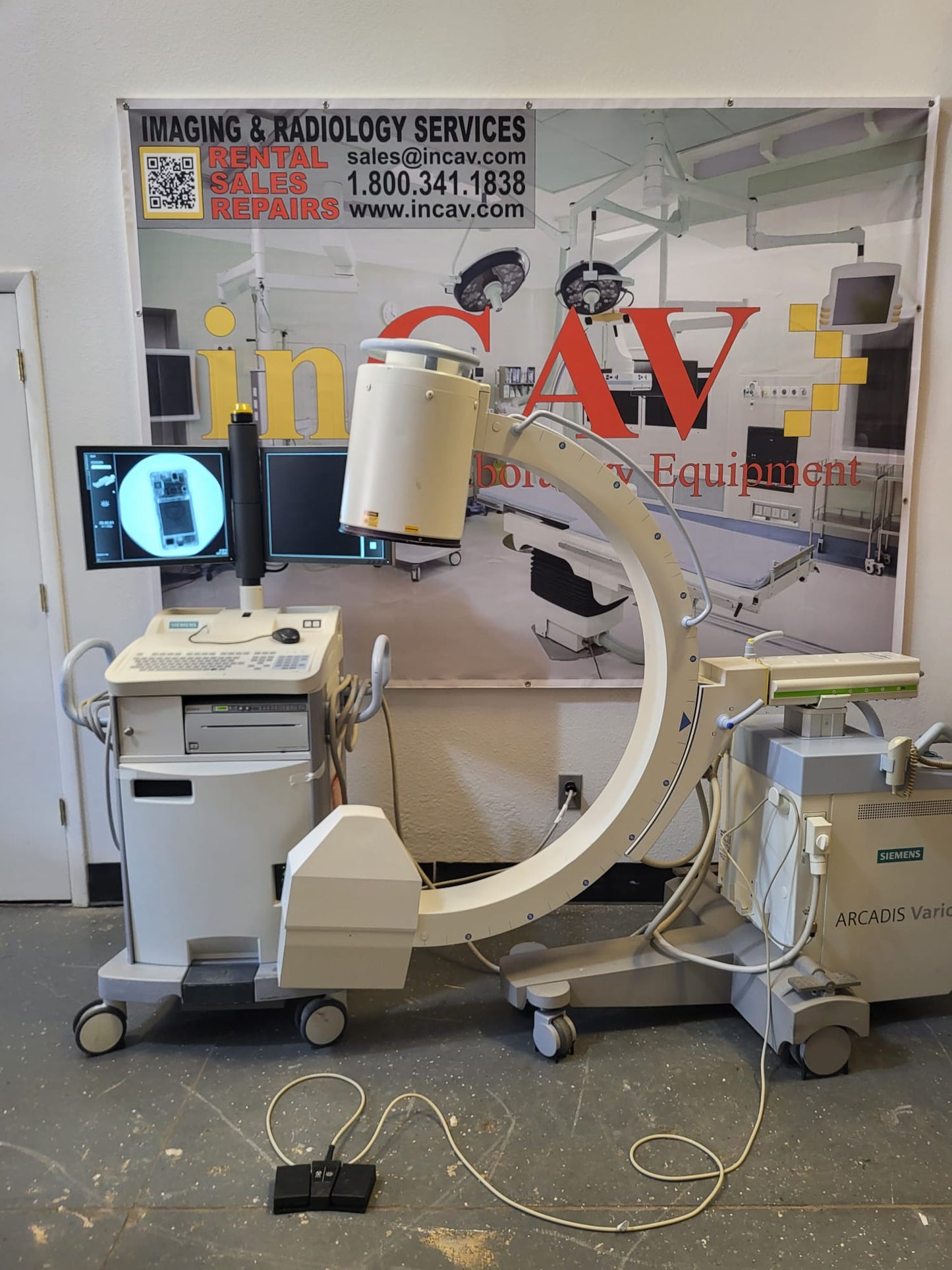 Siemens ARCADIS VARIC 2010 2nd Generation with  Orthopedics package