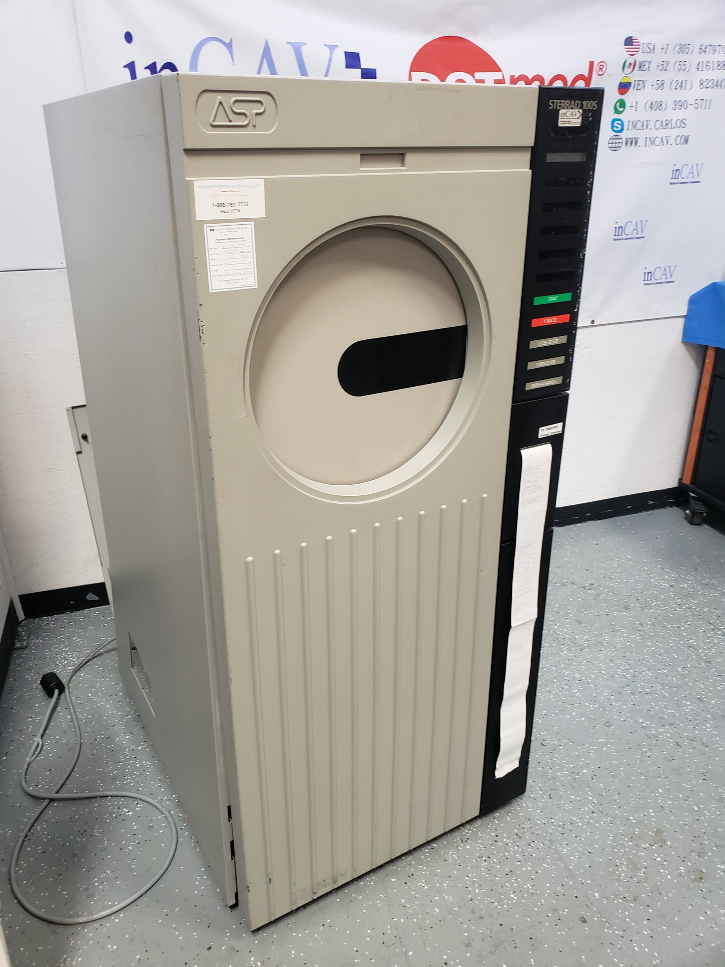 Johnson & Johnson ASP Sterrad 100S Plasma Sterilyzer 2002 Updated Refurbished