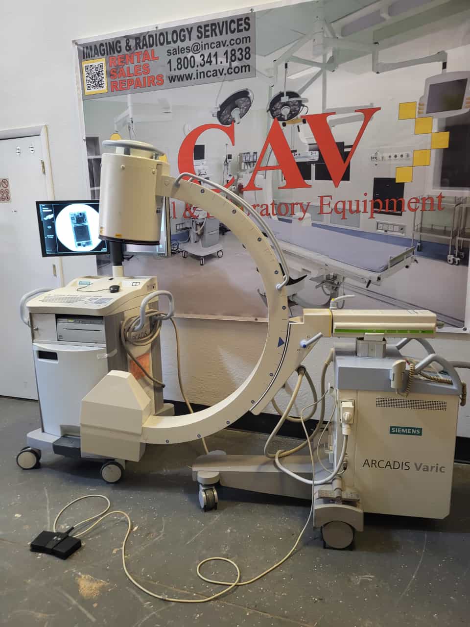 Siemens ARCADIS VARIC 2010 2nd Generation with  Orthopedics package