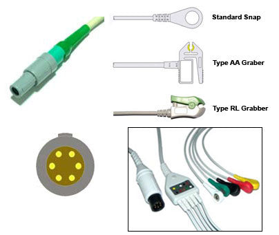 Creative Spurt Biolight Ecg Cable With Leads