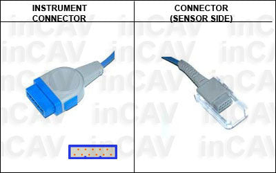 Ge Medical Dash 20003000400 Spo2 Sensor Extension Cable