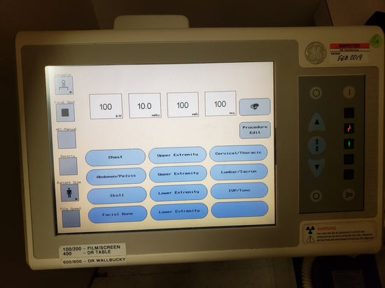 GE PROTEUS RAD ROOM with 2019 TUBE