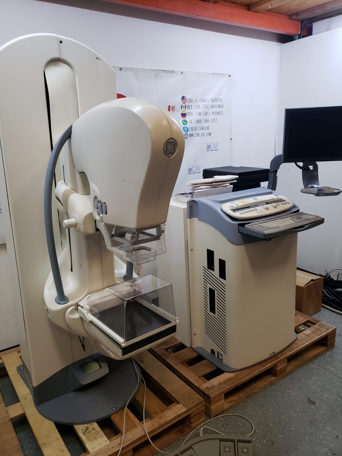 GE Senographe DS Gold Seal