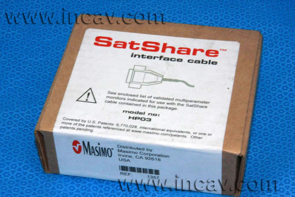 Masimo Satshare Spo2 Sensor