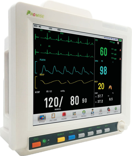 PRO-M12D Bedside Critical Care  Multi-parameter Patient Monitor