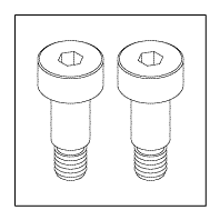 SHOULDER SCREW (M6 x 10mm lg.) FOR STERRAD 100NX