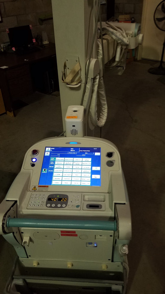 Shimadzu MobileDaRt Evolution Digital PORTABLE X-RAY with 14x17 Canon Detector