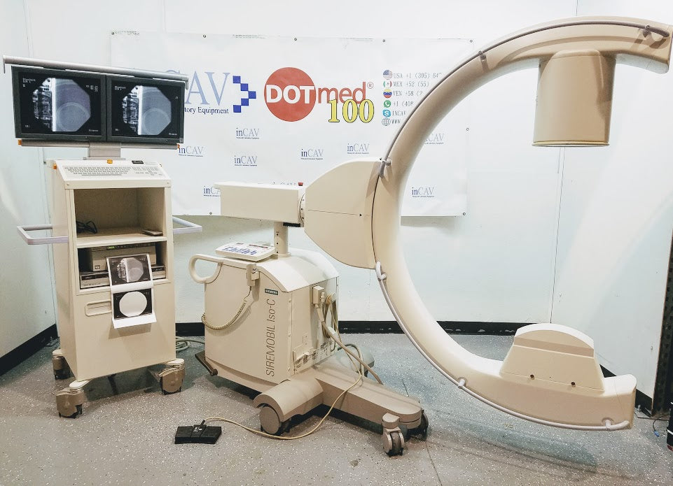 Siemens SIREMOBIL ISO-C C-Arm (2005) WITH Flat Pannel LCD Monitors