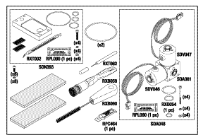 VAPORIZER/CONDENSER SERVICE KIT FOR STERRAD NX