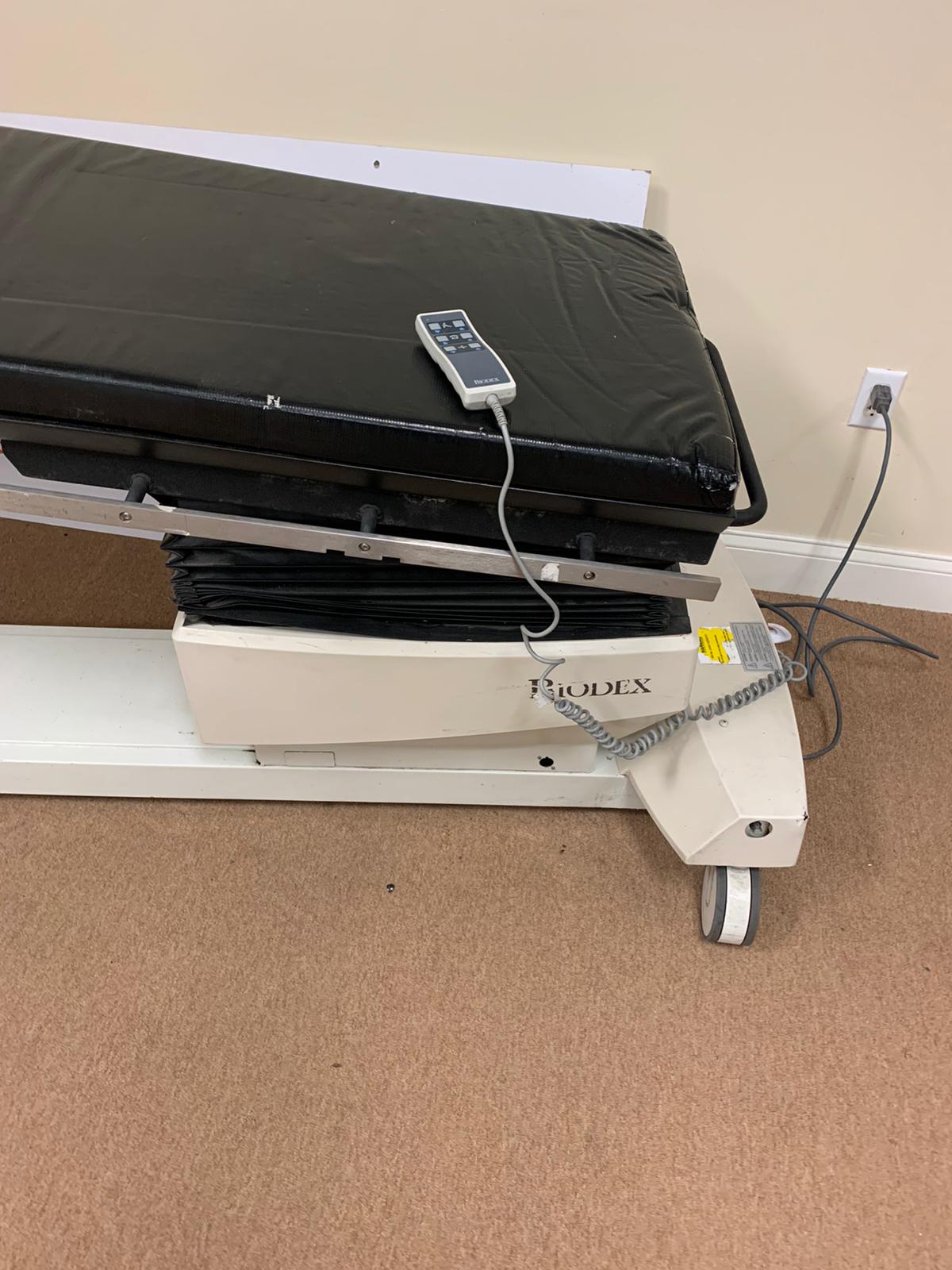 BIODEX Pain Management C-arm table Contour Design