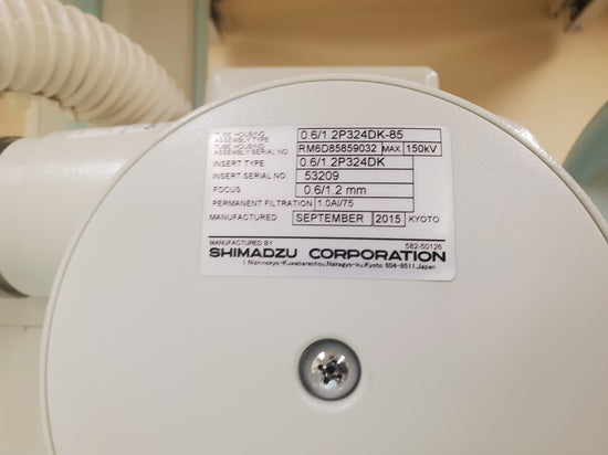 Shimadzu Sonialvision Versa 2015 WIT DAR-8000i, ZS-100IR Fluoroscopy / Rad Room