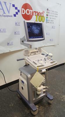 GE Logiq P5 Ultrasound System  with Transducers