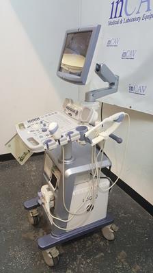 GE Logiq P5 Ultrasound System  with Transducers