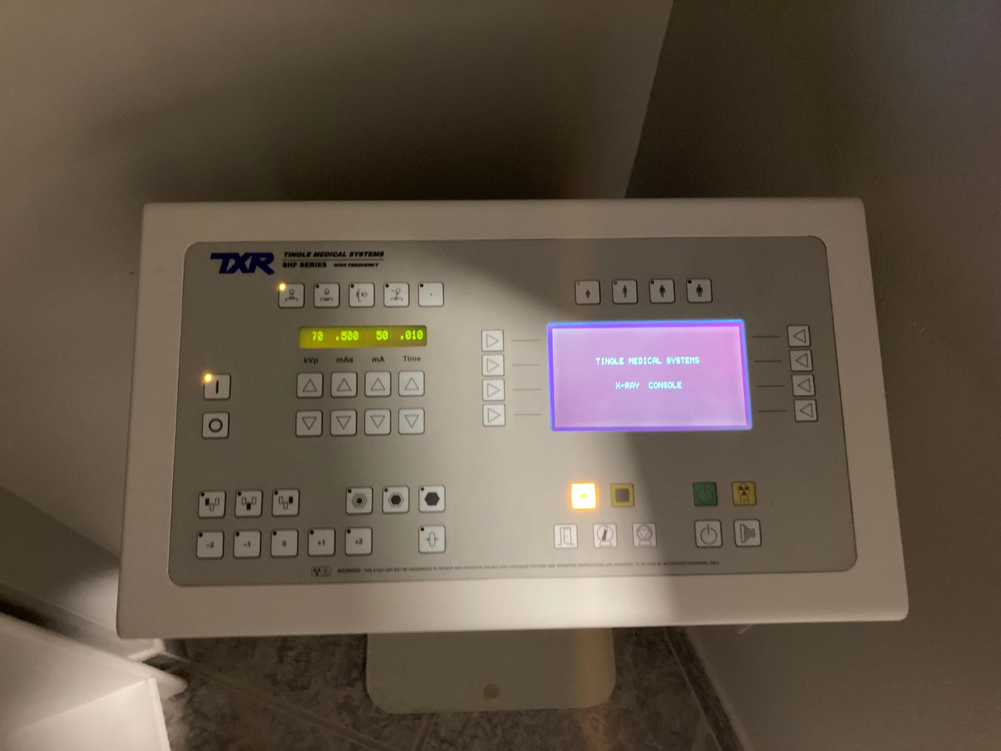 TINGLE TXR EUREKA - Chiropractic Rad Room MC150 Tingle Medical Systems