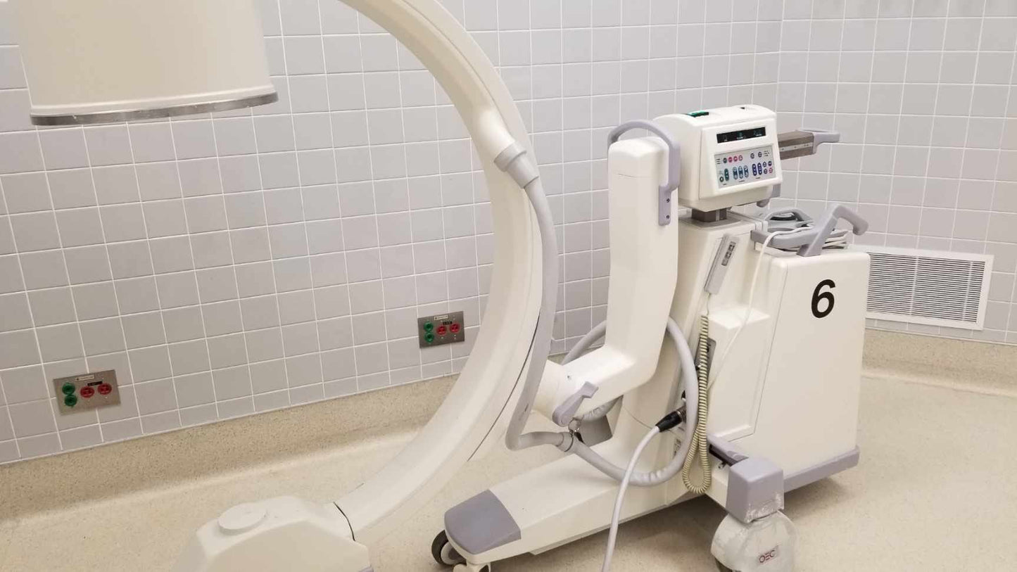 GE OEC 9600 C-ARM  VASCULAR with 12 IIS