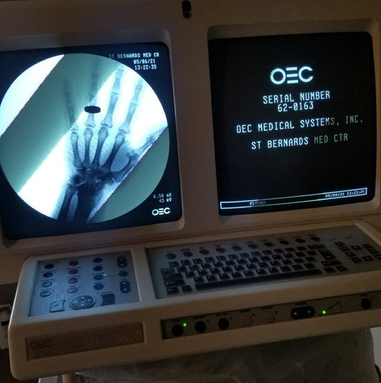 GE OEC 9600 C-ARM  VASCULAR with 12 IIS