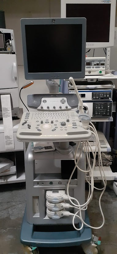 GE Logiq P6 Ultrasound System  with Transducers