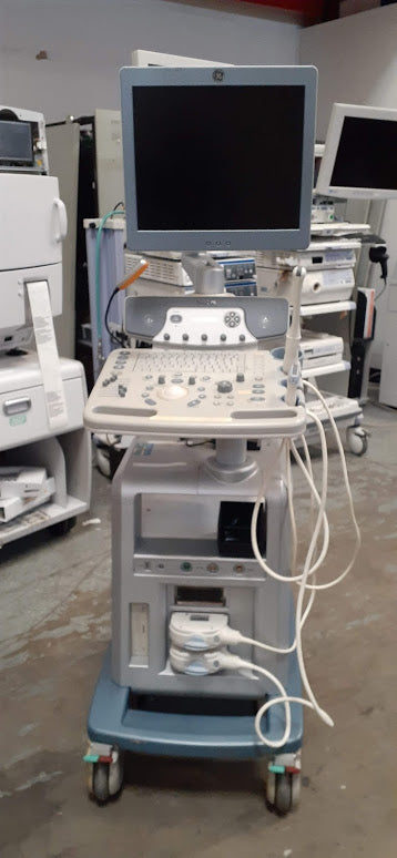 GE Logiq P6 Ultrasound System  with Transducers