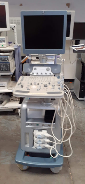 GE Logiq P6 Ultrasound System  with Transducers