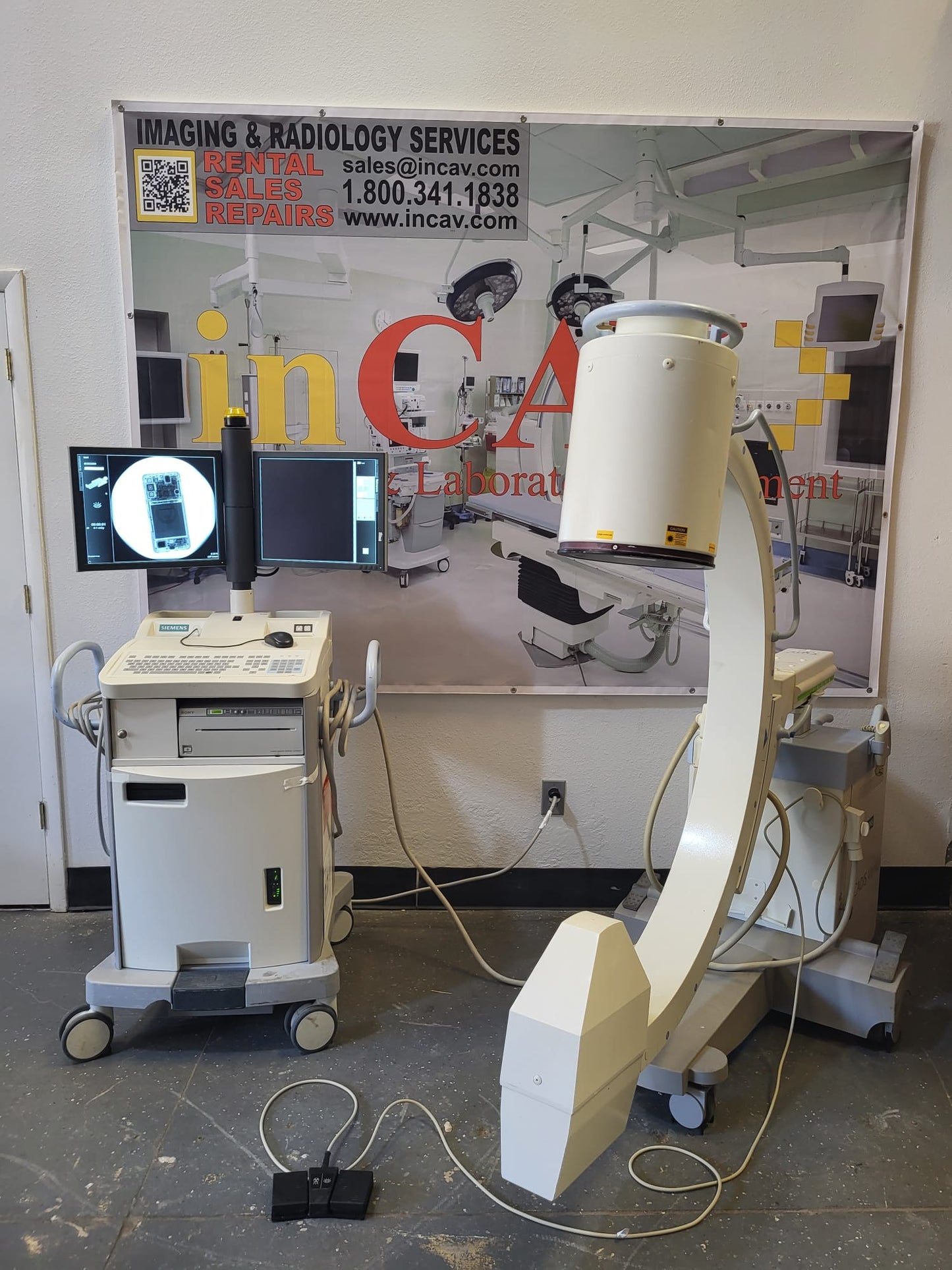 Siemens ARCADIS VARIC 2010 2nd Generation with  Orthopedics package