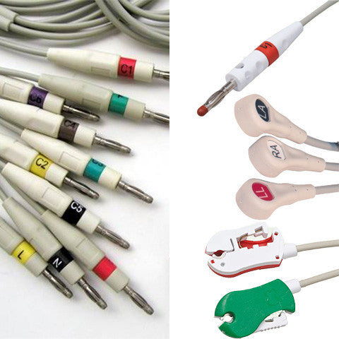 Spacelabs EKG Cable with Leads