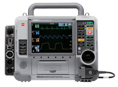 Physiocontrol Lifepak 15 Patient Monitor Defibrillator Monit